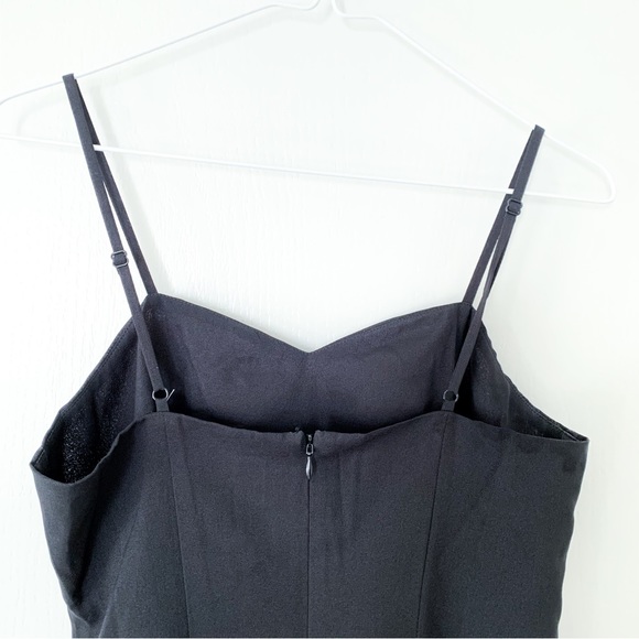BHLDN Anthropologie Black Mini Dress size 6 - Picture 4 of 8